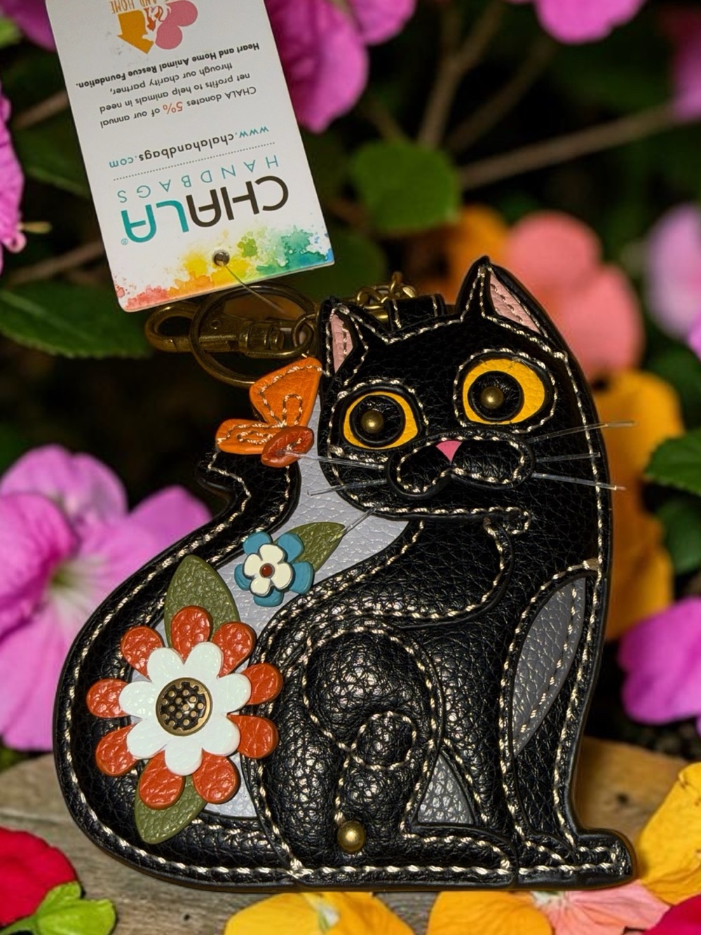 CHALA CAT COIN POUCH BAG CHARM